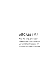 Arcam AV9 - Owners Manual 
